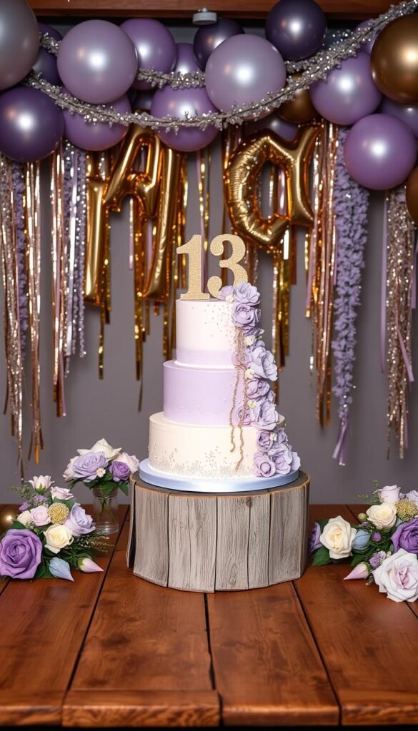 13th birthday cake inspiration