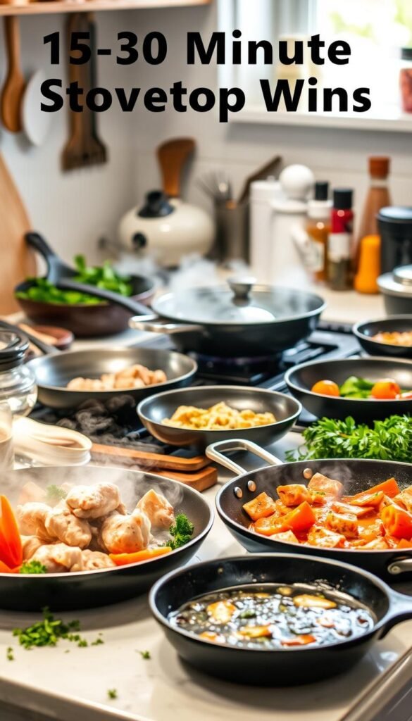 15–30 minute skillet recipes