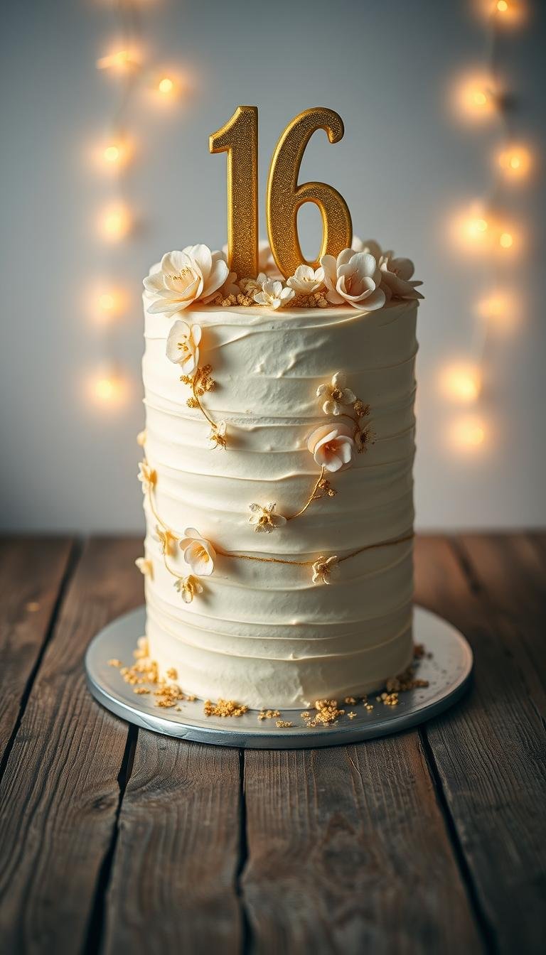 16th birthday cake