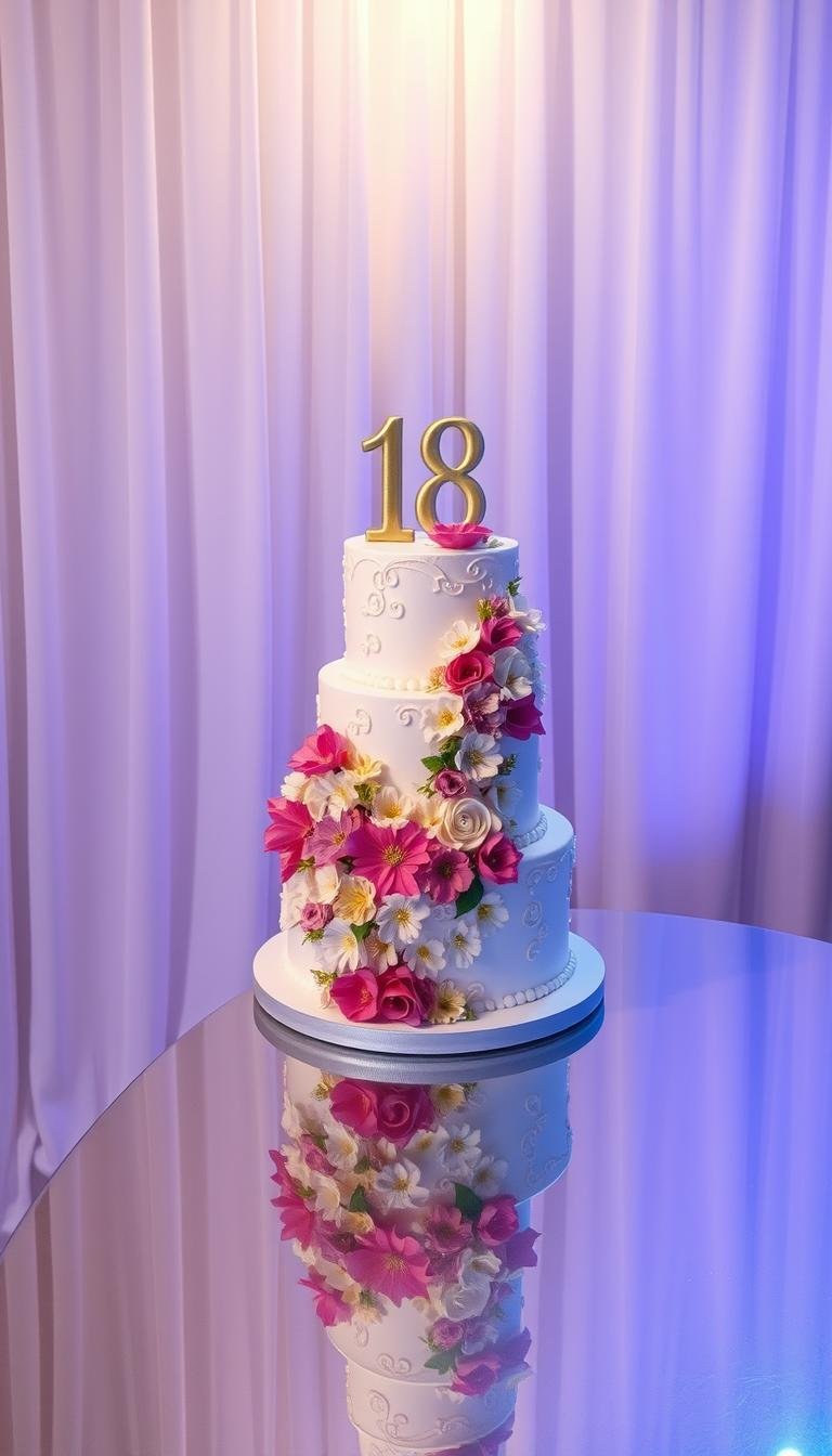 18 birthday cake