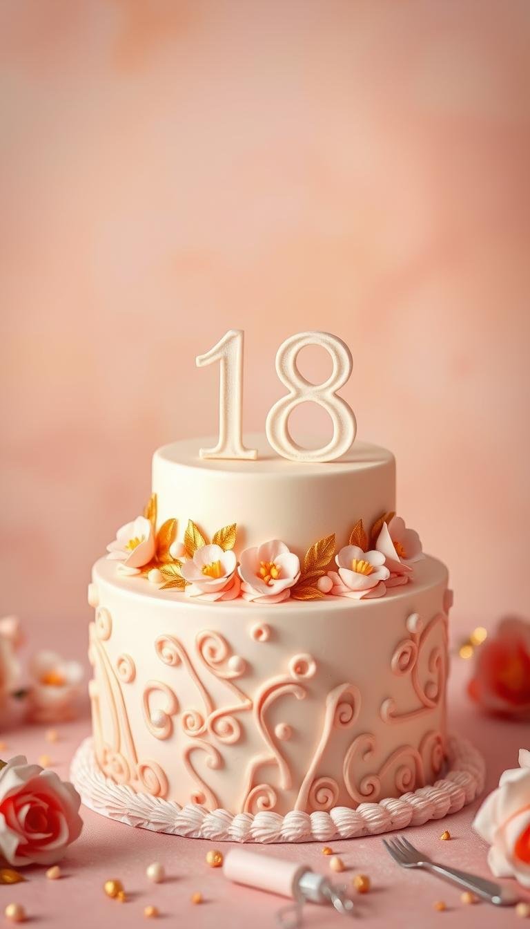18th birthday cake ideas