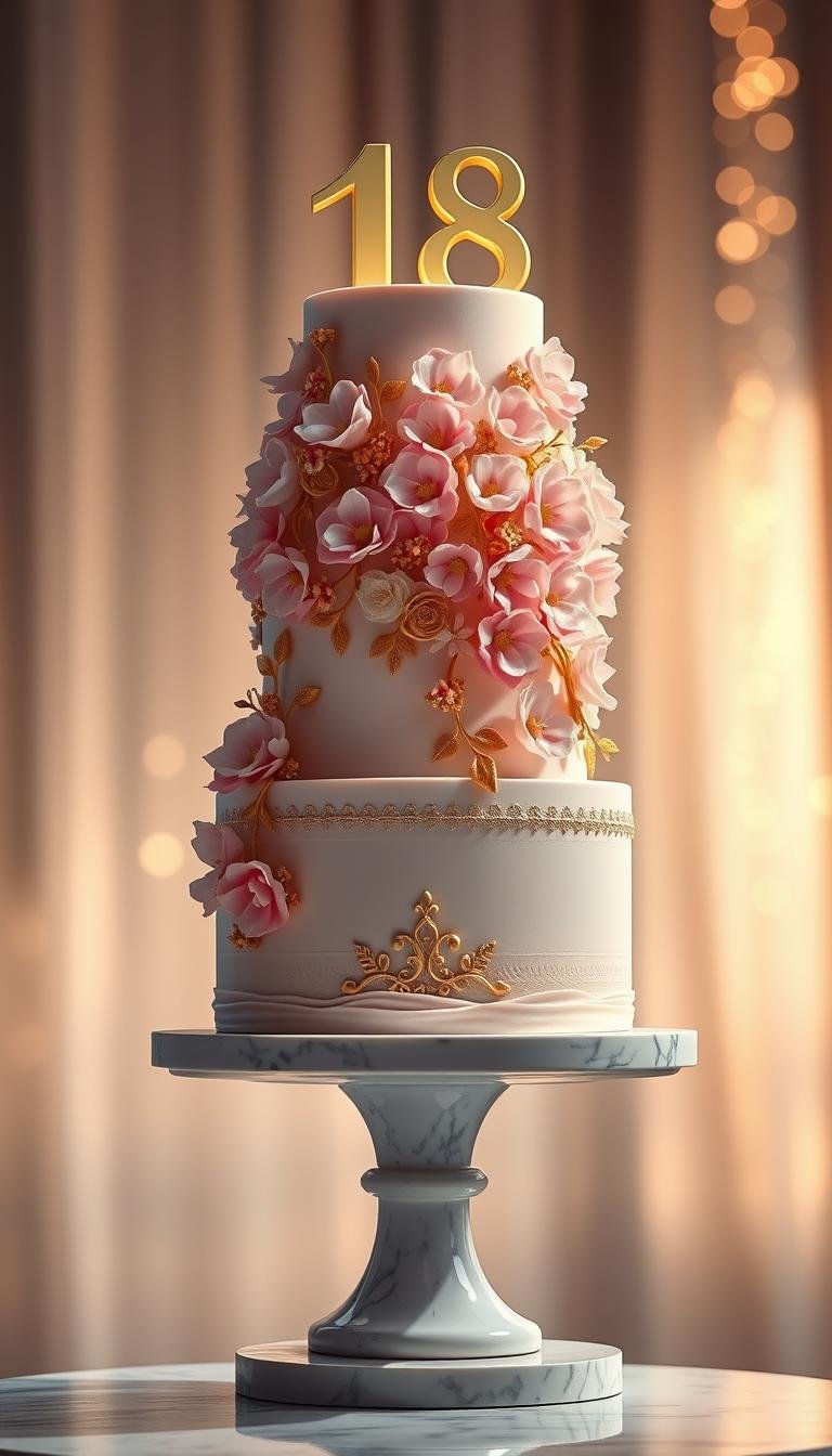 18th birthday cake ideas