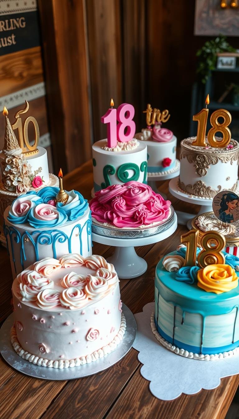 18th birthday cake ideas