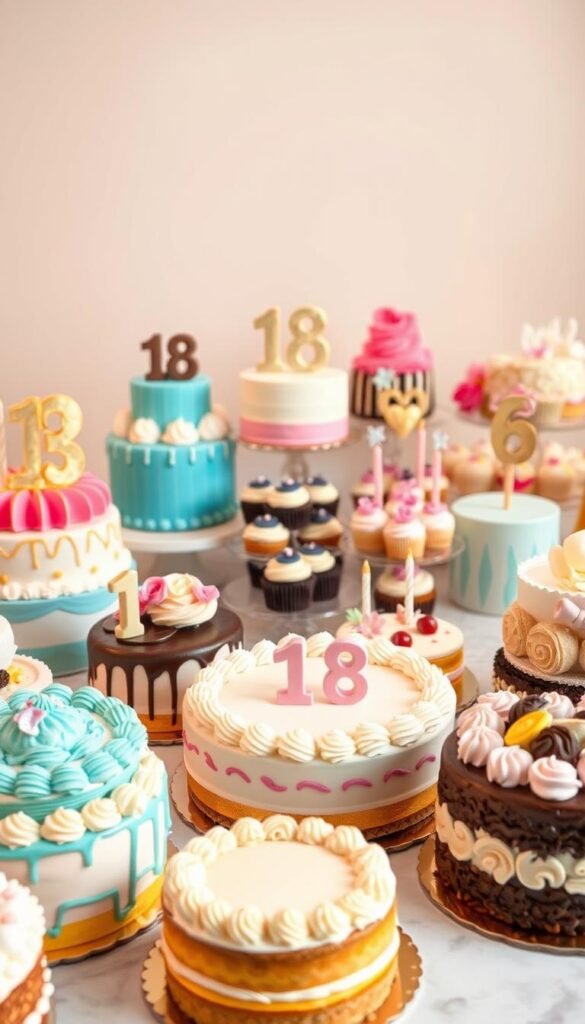 18th birthday cakes