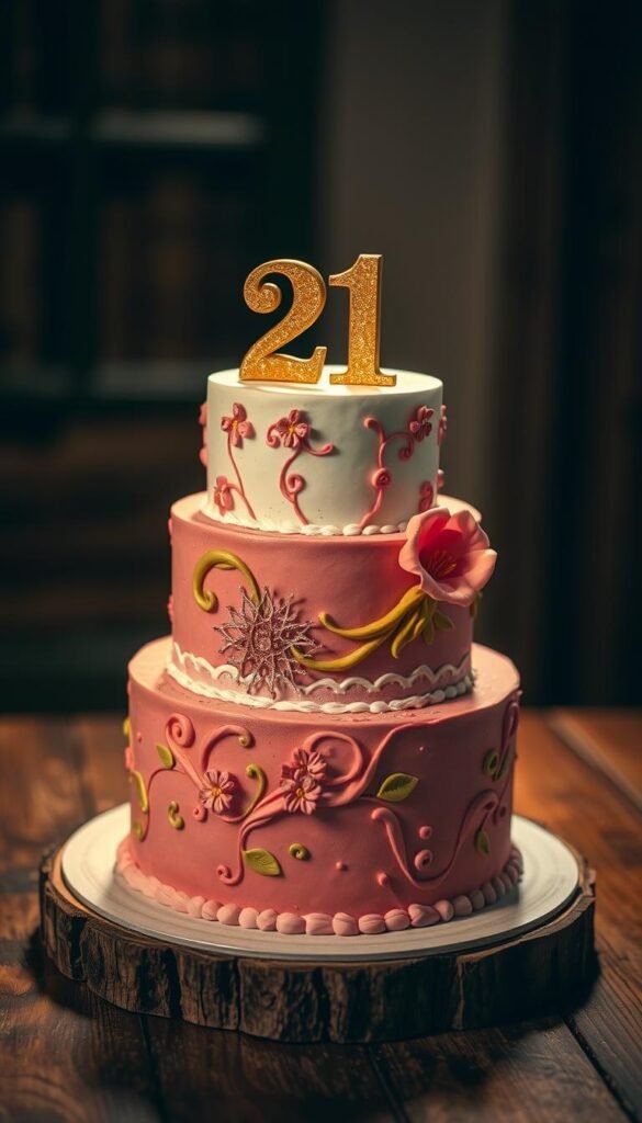 21st birthday cake 21st birthday cake