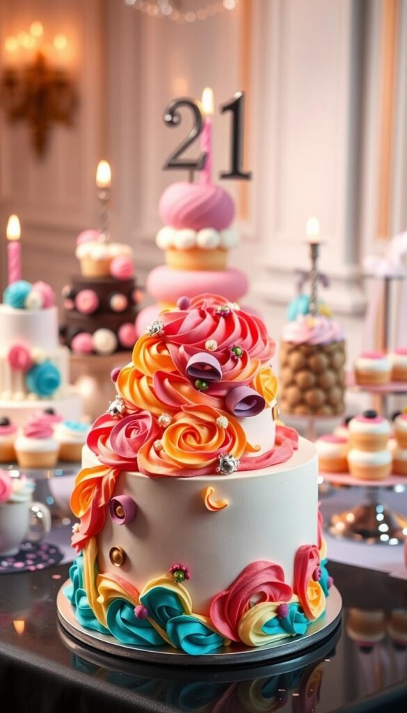 21st birthday cake ideas