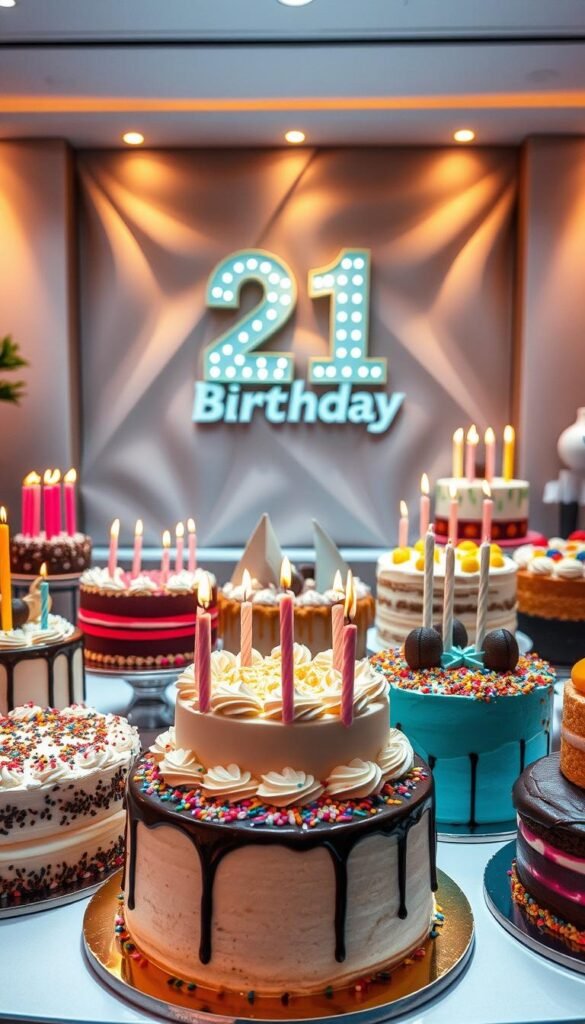 21st birthday cakes