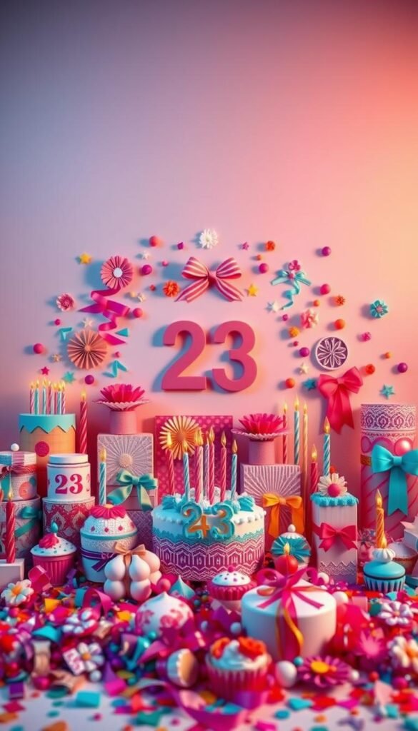 23 birthday visuals