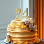 Amazing 24th Birthday Cake Designs 24th birthday cake