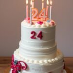 24th Birthday Cake Designs for a Memorable Party 24th birthday cake