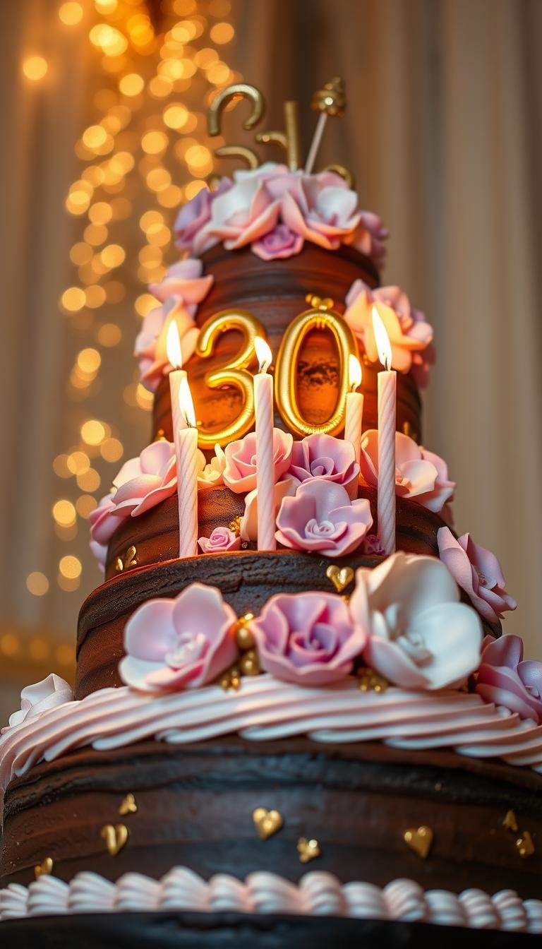 30 birthday cake