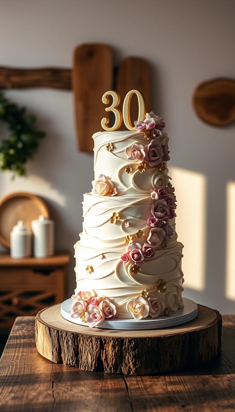 30th birthday cake
