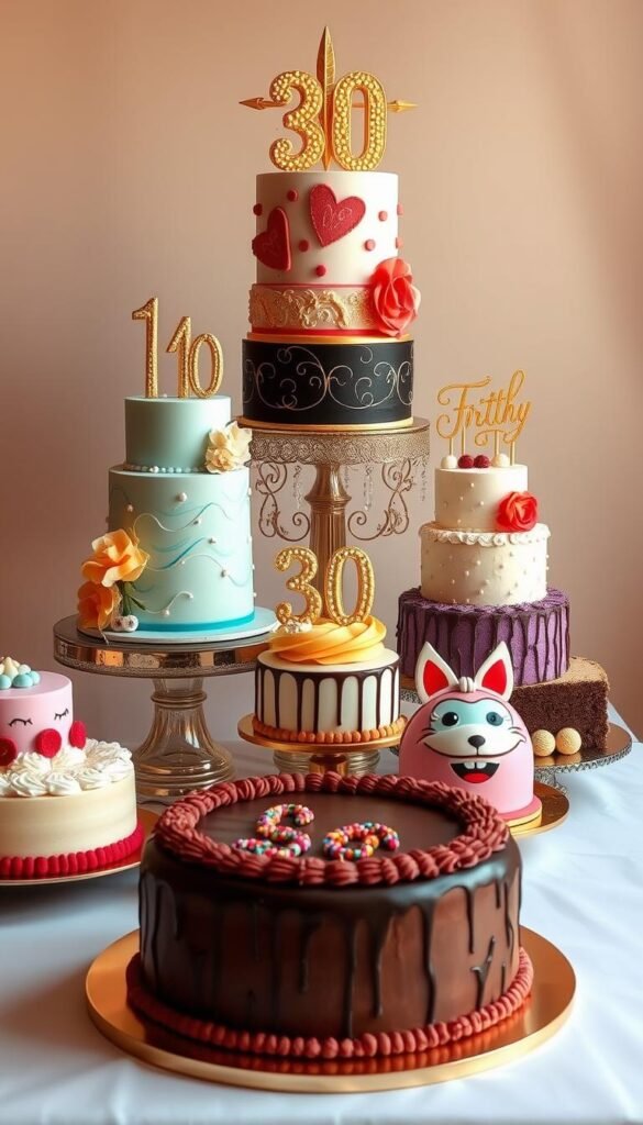 30th birthday cake ideas