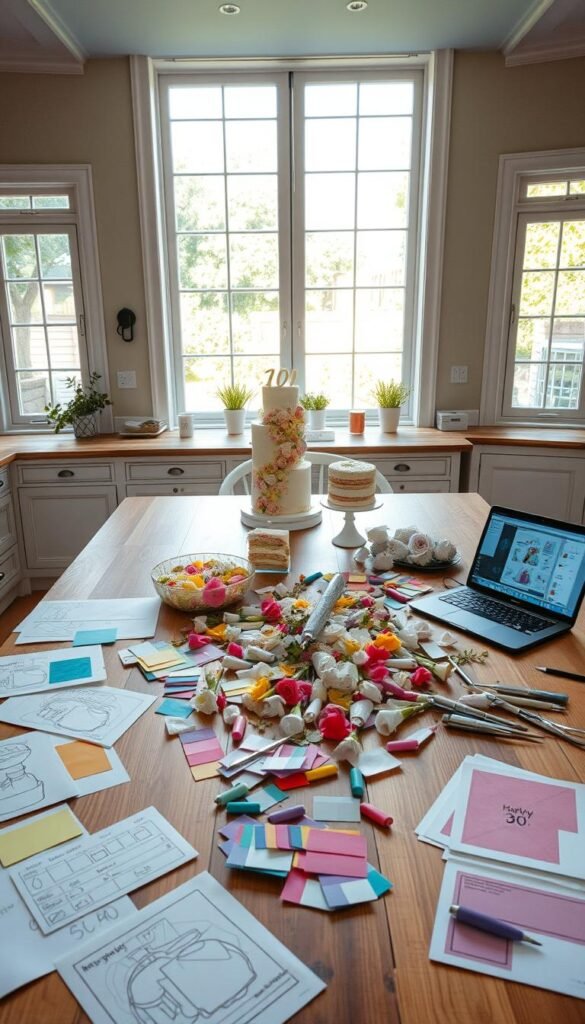 30th birthday cake planning