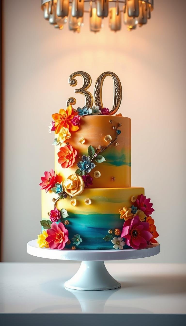 30th birthday cake