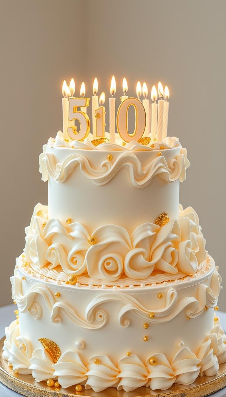 50th birthday cake