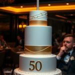 50th birthday cake for men