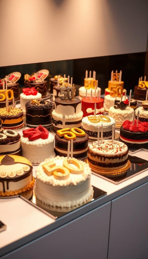50th birthday cakes