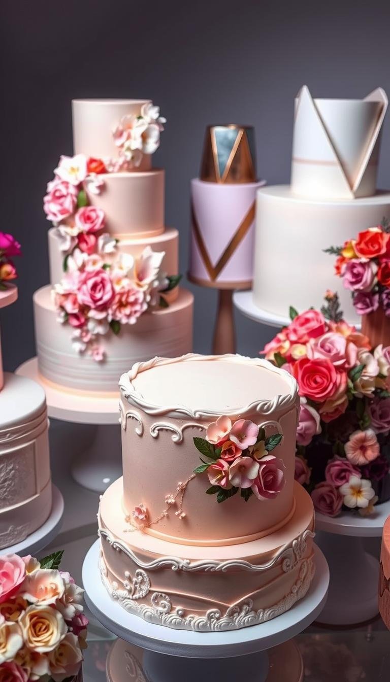 aesthetic cake designs