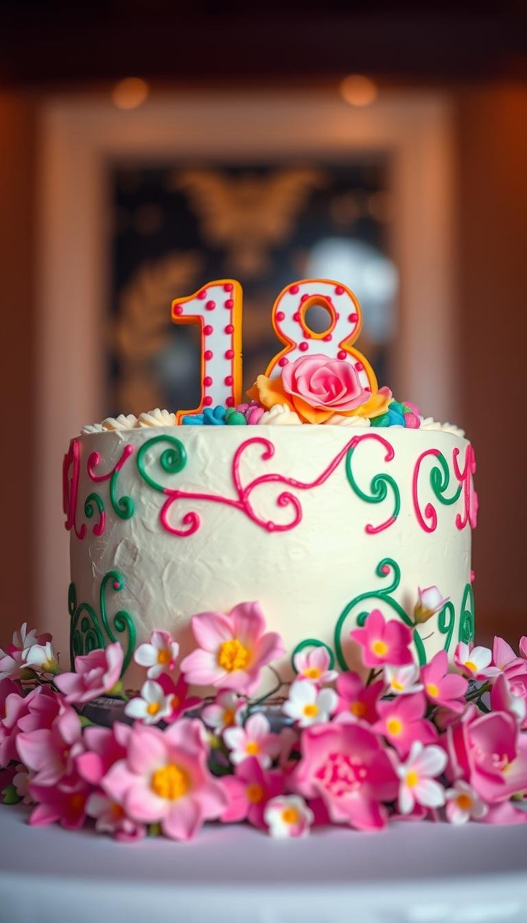 birthday cake 18