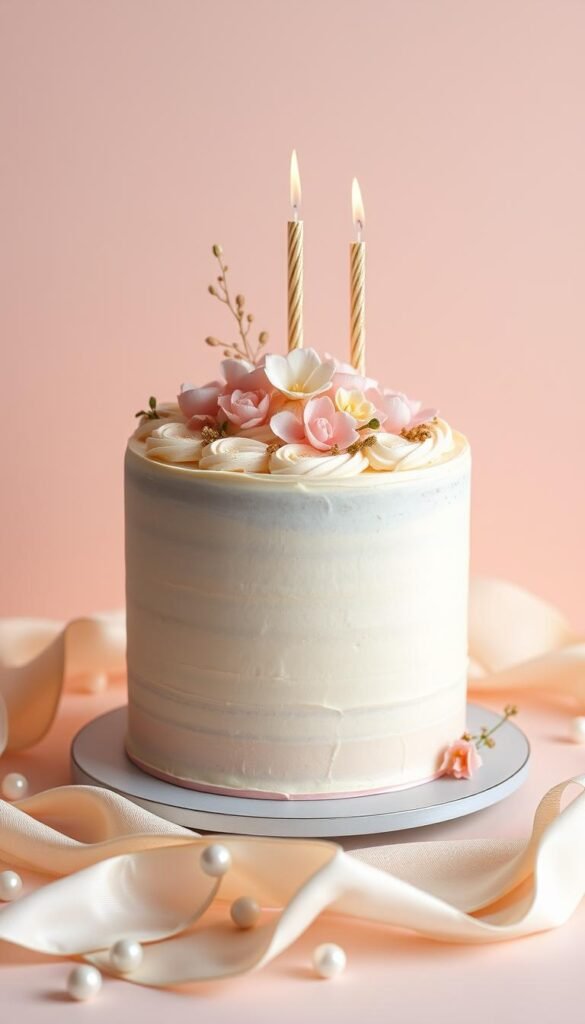 birthday cake aesthetic