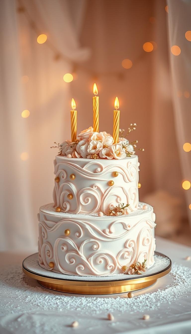 birthday cake aesthetic