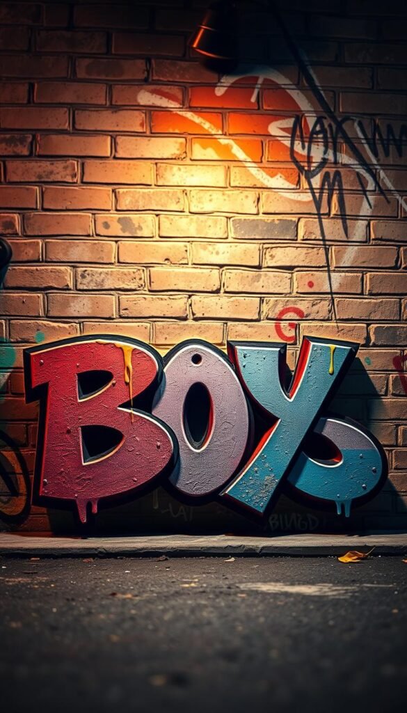 boy name graffiti