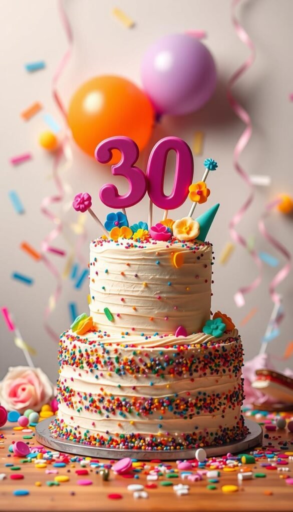 creative 30th cake ideas