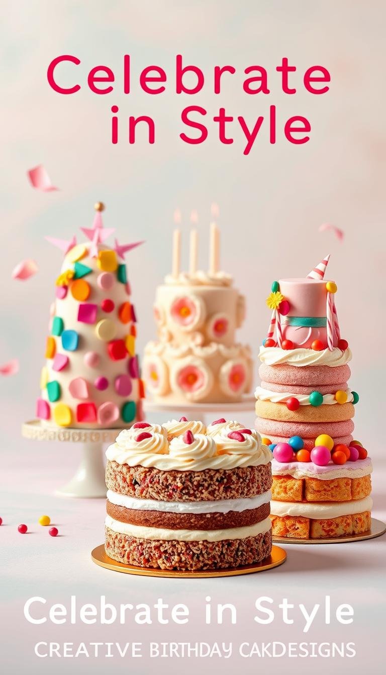 creative birthday cakes