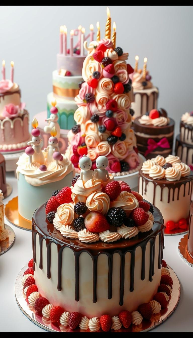 creative birthday cakes