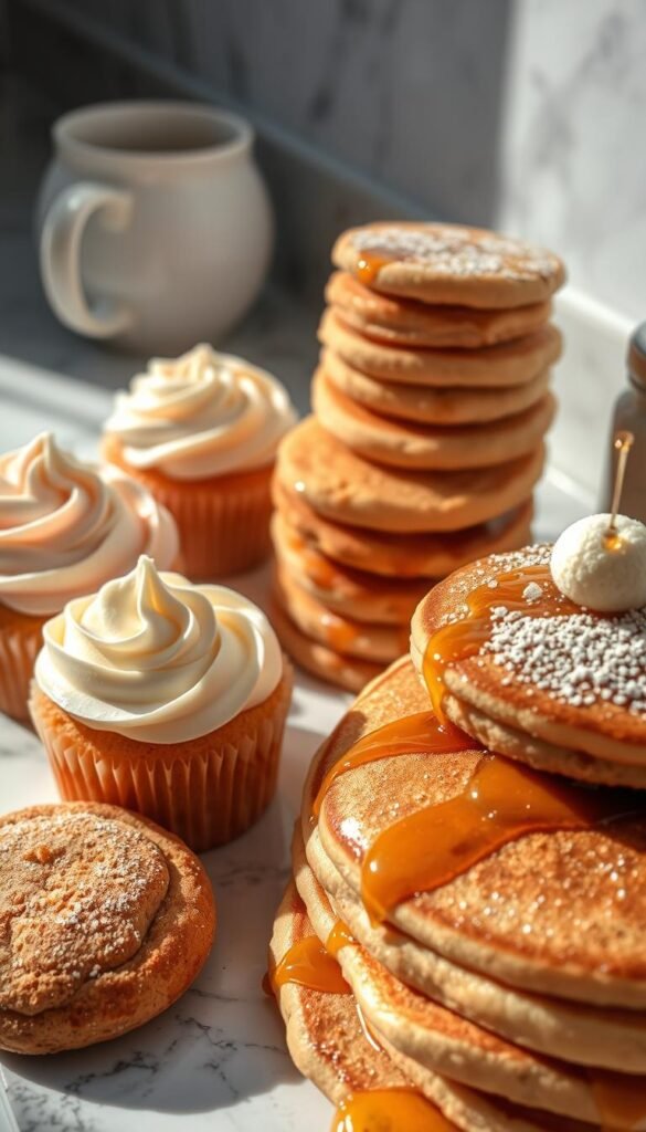 cupcakes cookies pancakes