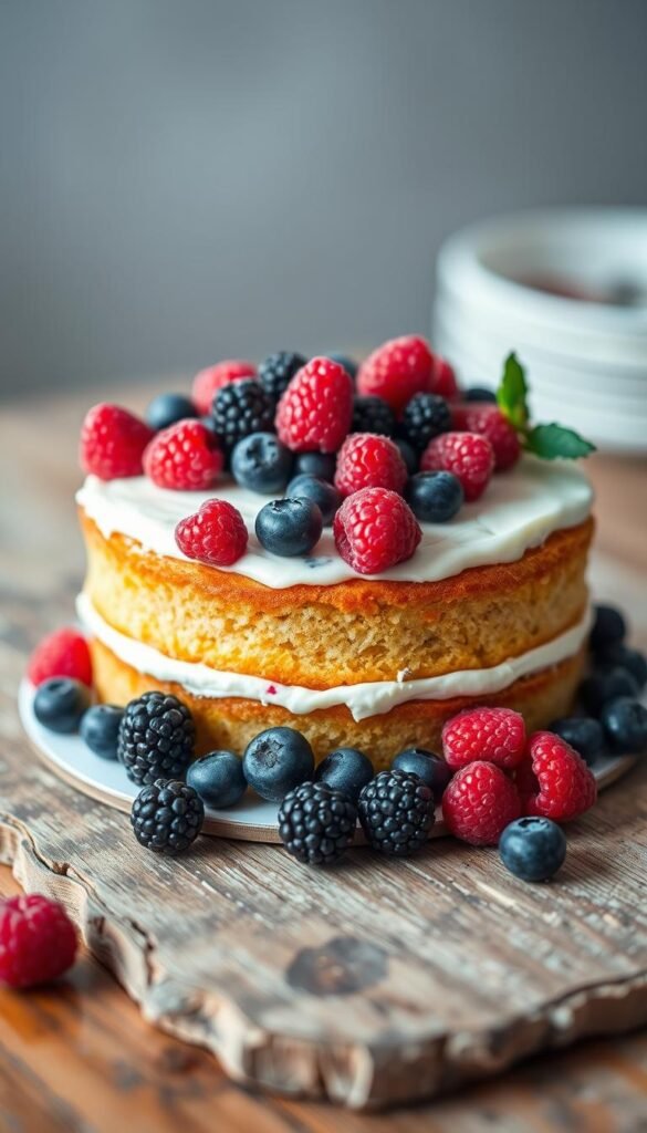 fruit-forward cake