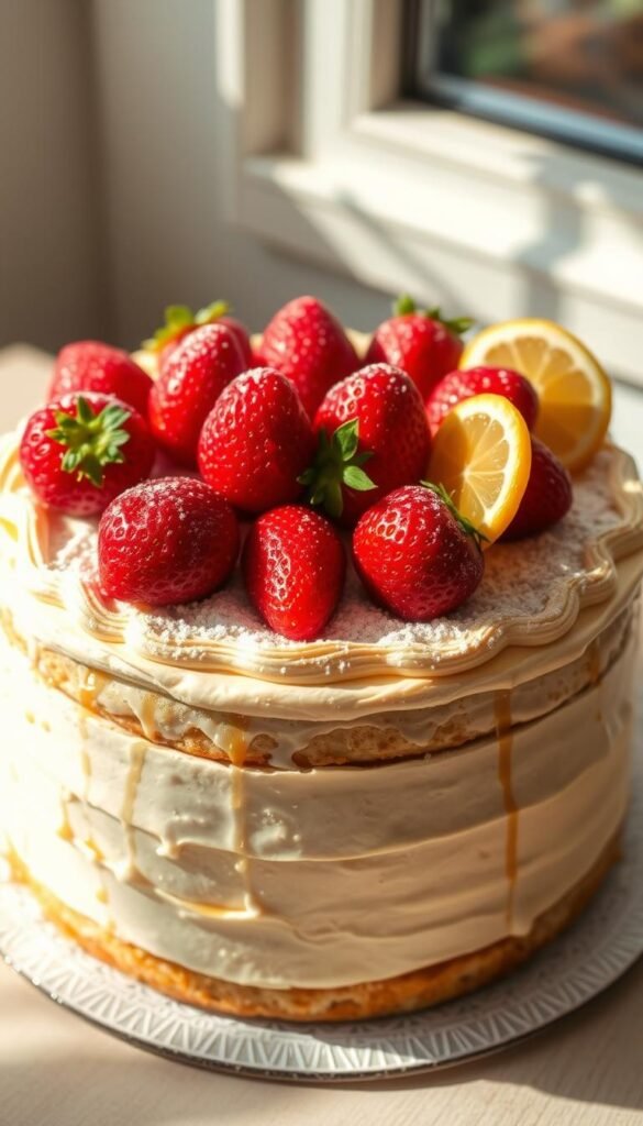 fruit-forward cake