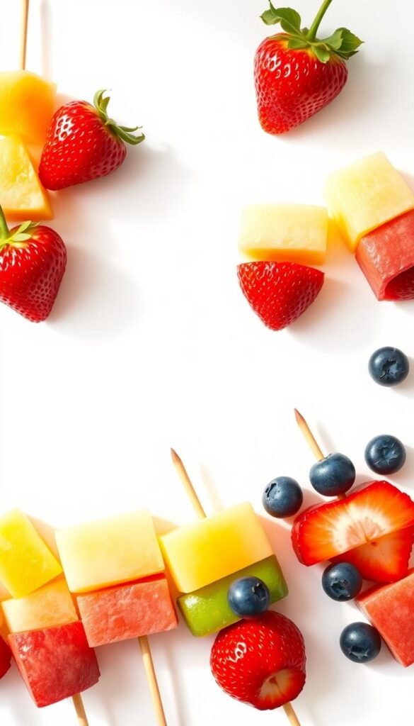 fruit skewers fruit skewers