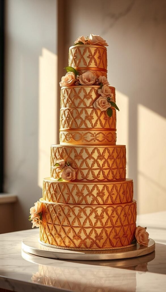 golden stella cake golden stella cake