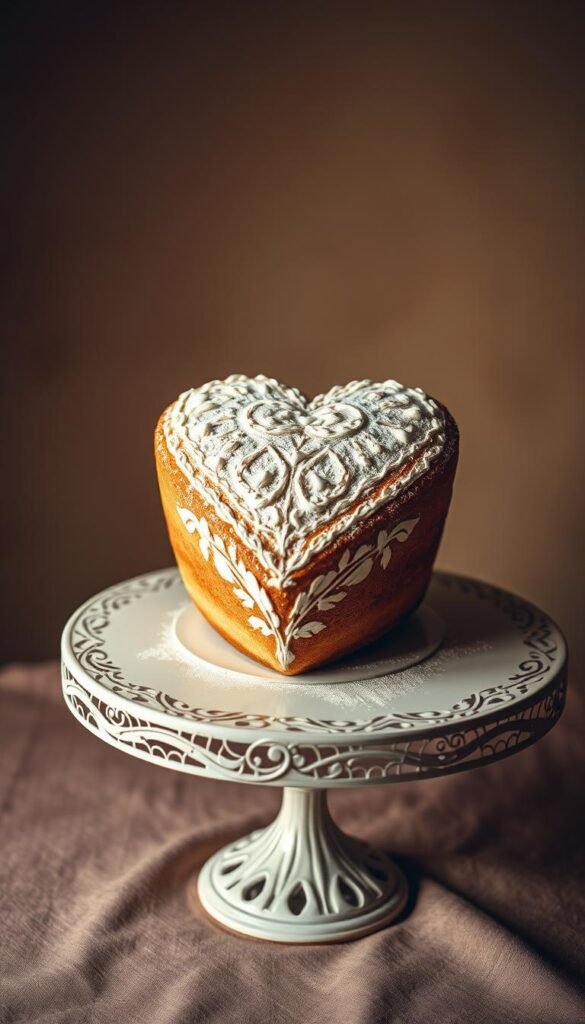 heart cake