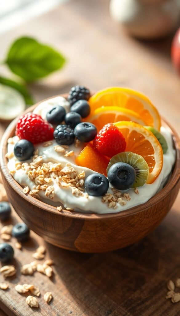 oats yogurt fruit oats yogurt fruit