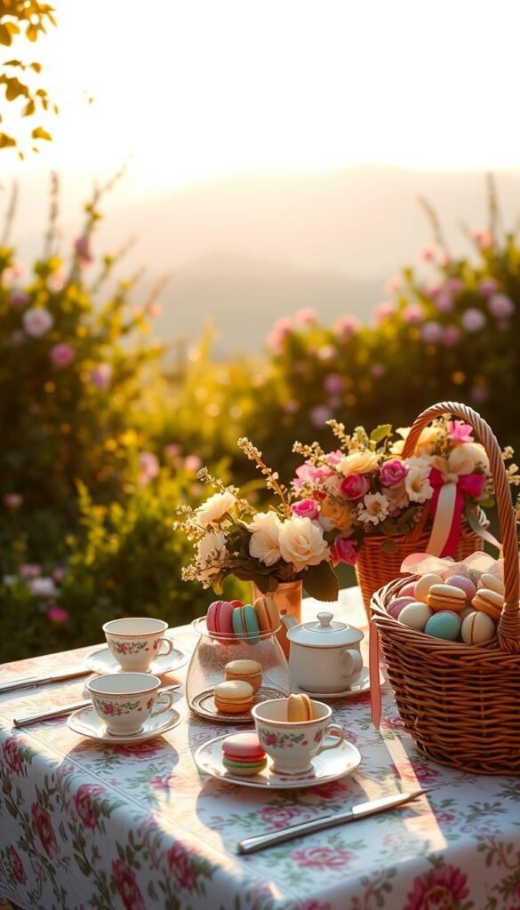 party inspiration tea party picnic