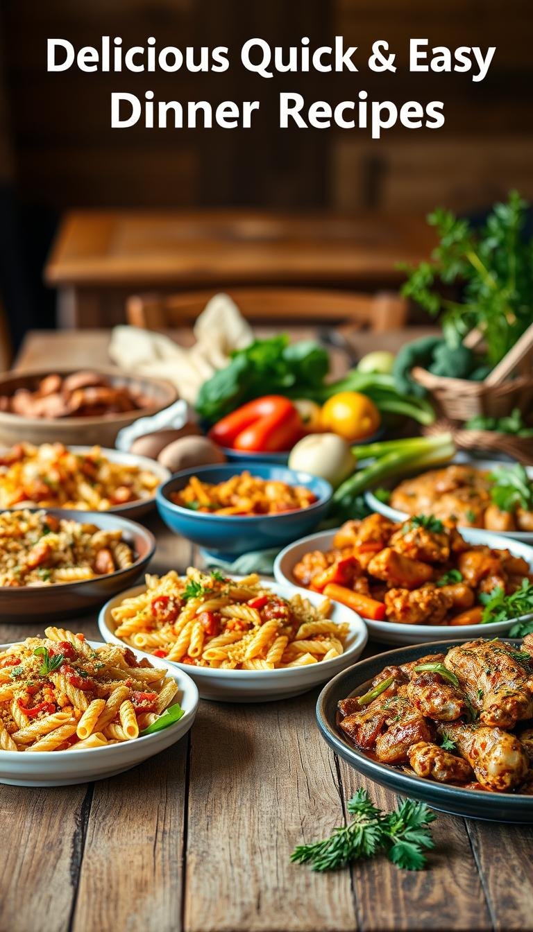 quick and easy dinner recipes for family
