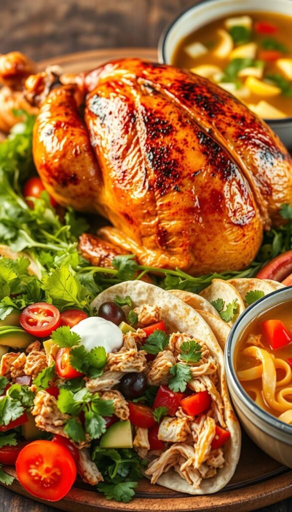 rotisserie chicken remixes