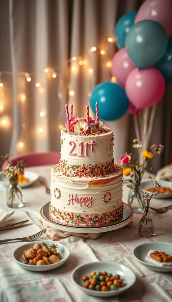 simple DIY 21st birthday simple DIY 21st birthday