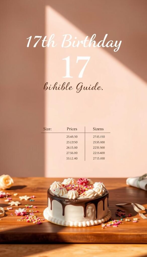 size and price guide