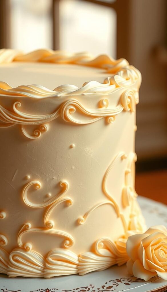 vintage buttercream piping