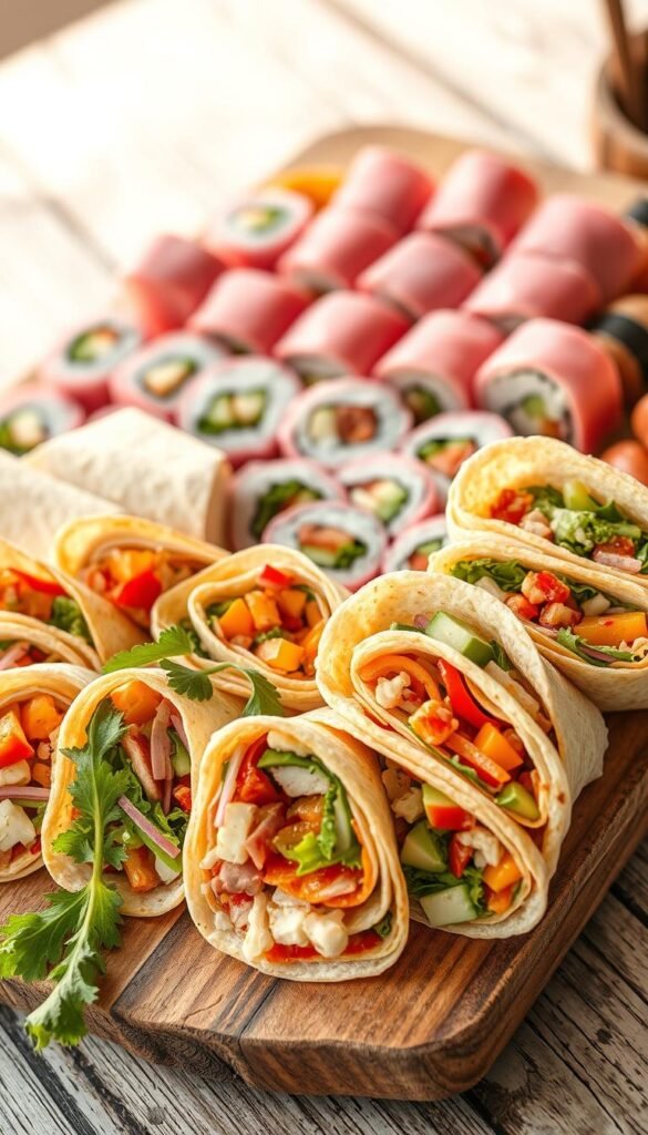 wraps and rolls