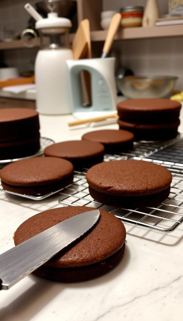 Cooling, Leveling, and Storing Layers