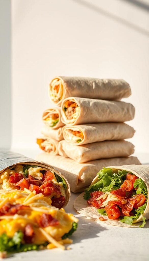 Freezer-Friendly Breakfast Burritos and Wraps