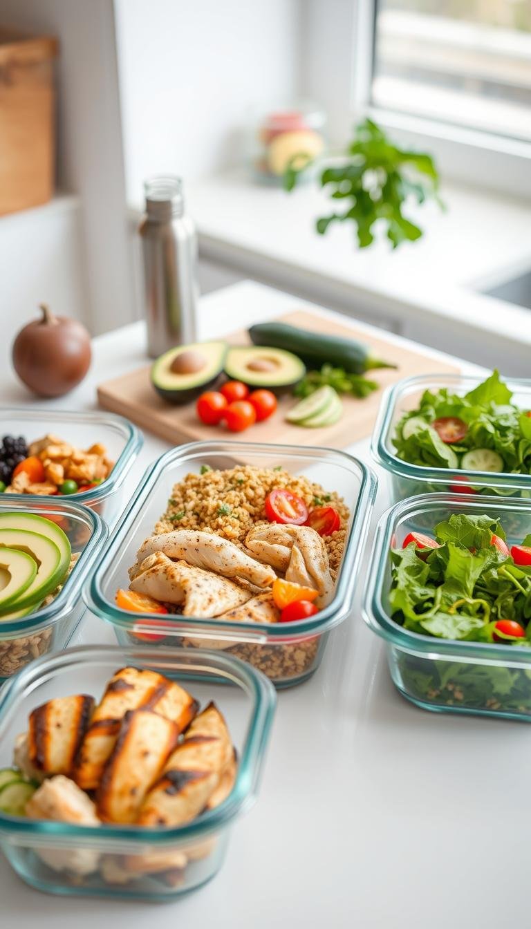 Healthy Meal Prep Lunches