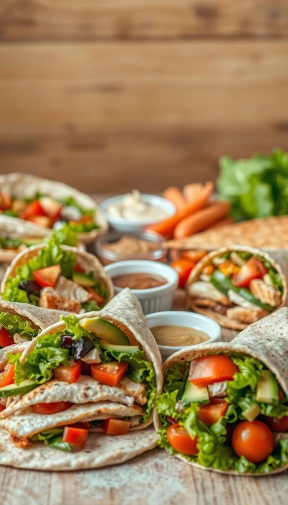 Healthy Wraps & Sandwiches