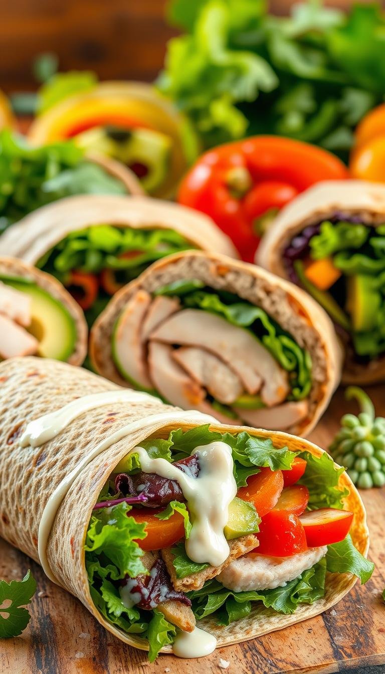 Healthy Wraps & Sandwiches