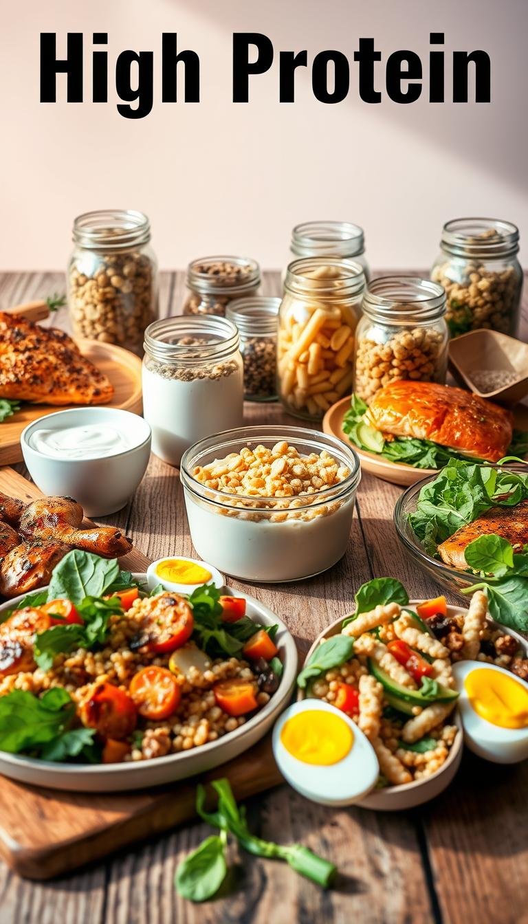 High Protein Lunches